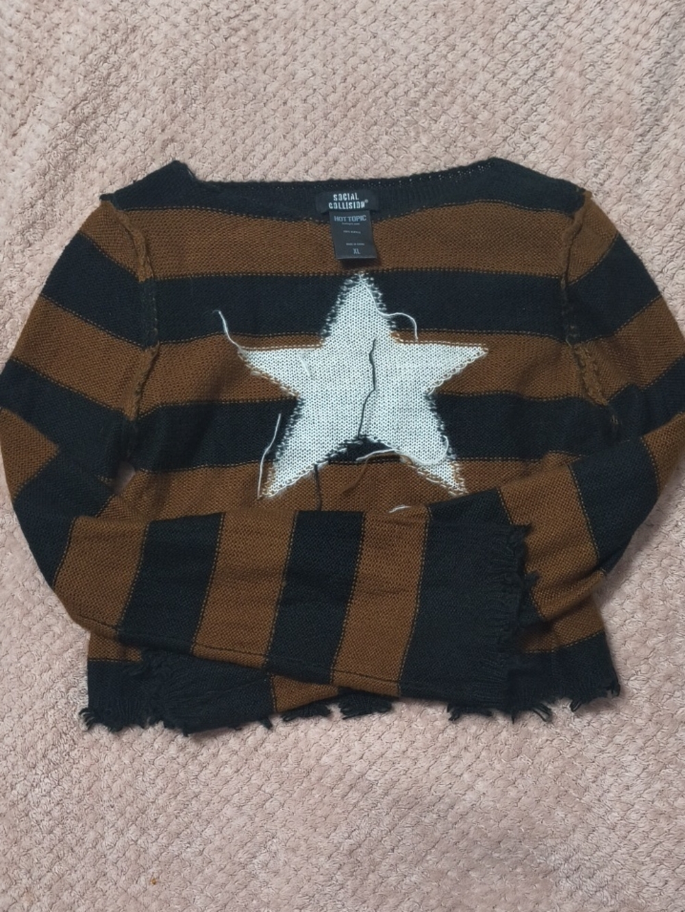 Cropped Long Sleeve From Hot topic
